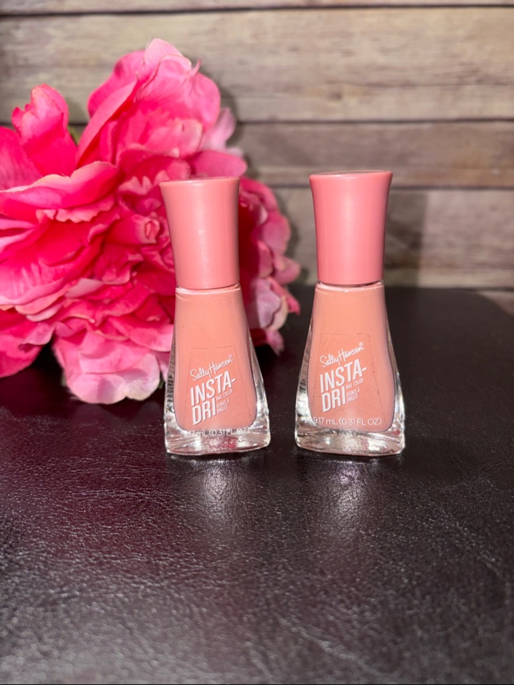 Sally Hansen Insta-Dri Nail Polish Duo - Mauve it